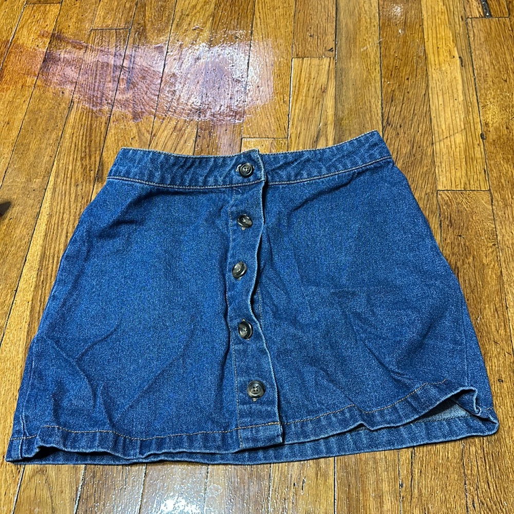 Jean skirt